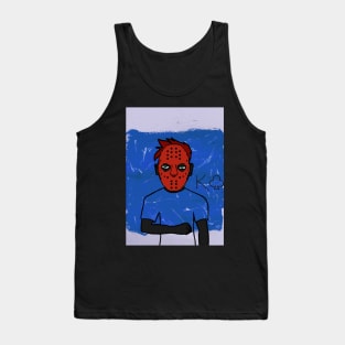 Intense Emotion: A Masterpiece Portrait Tank Top